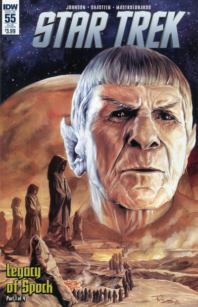 Star Trek (2011 series) #55 [JK Woodward Subscription Variant]