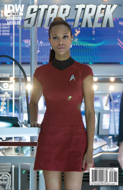 Star Trek (2011 series) #3 [Cover RI  B – Photo Variant featuring Uhura]