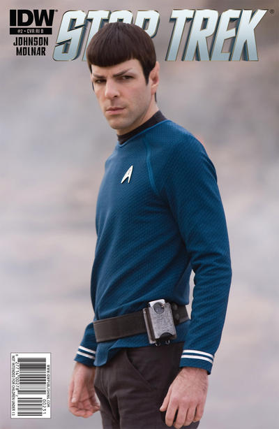 Star Trek (2011 series) #2 [Cover RI  B – Photo Variant featuring Spock]