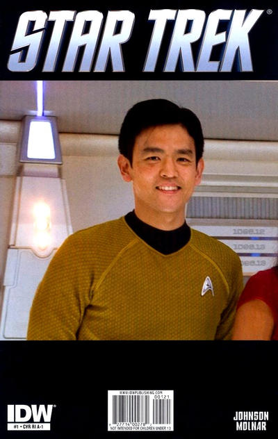 Star Trek (2011 series) #1 [Cover RI  A-1 – Photo Variant featuring Sulu]