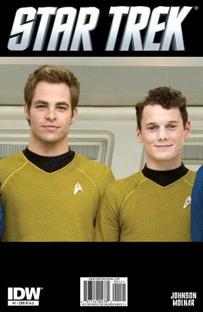 Star Trek (2011 series) #1 [Cover RI  A-3 – Photo Variant featuring Kirk & Chekov]