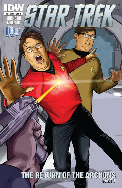 Star Trek (2011 series) #9 [Cover B The Sharp Bros.]