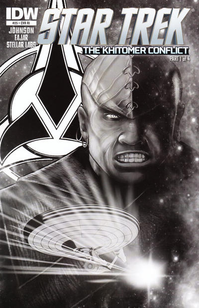 Star Trek (2011 series) #25 [Cover RI Incentive Erfan Fajar Sketch Cover]